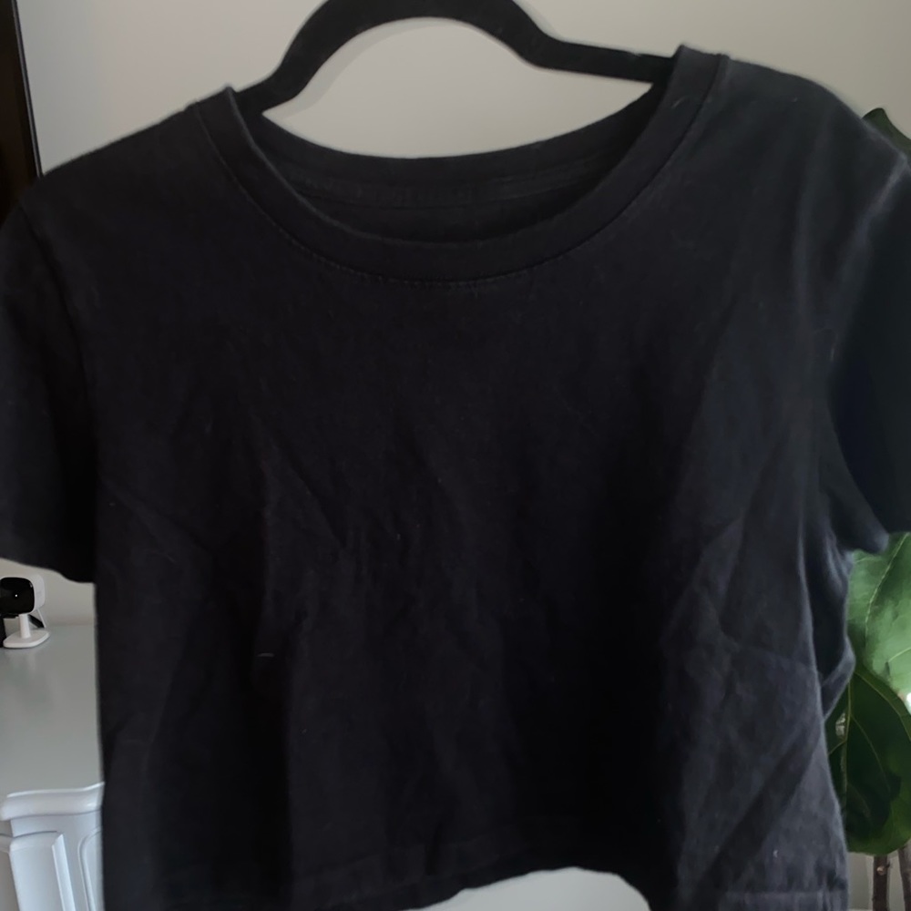 Black urban outfitters crop top